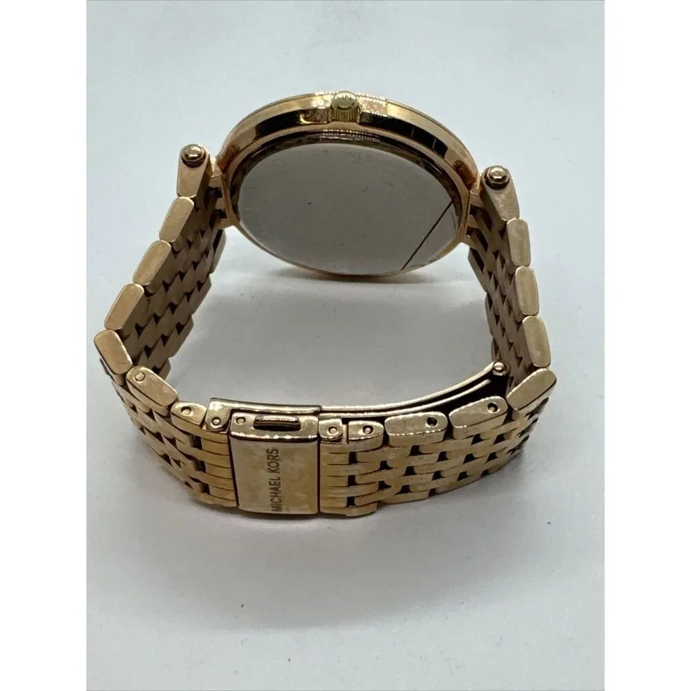 Michael Kors Darci MK3191 Women's Gold Stainless Steel Analog Dial Watch JNA421